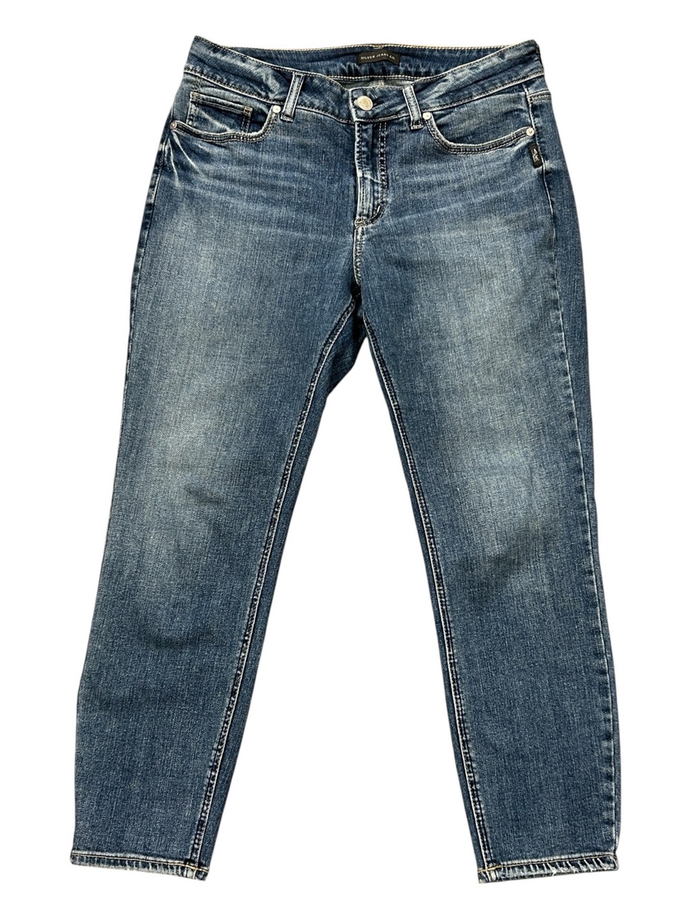 Silver Suki Skinny Crop Jeans